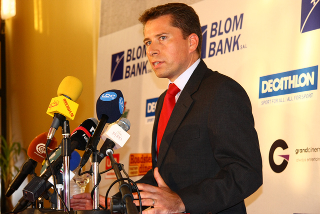 Launching of the Blom Beirut Marathon 2012